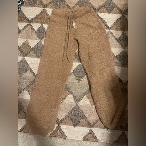 NWT skims teddy jogger sweatpants